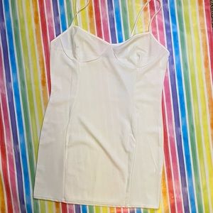 Fashionkilla white mini dress